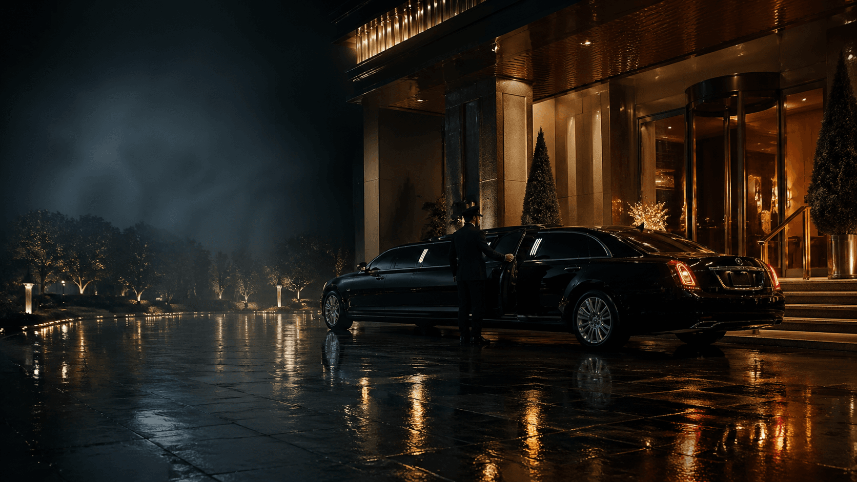 Blitz Limo luxury chauffeur vehicle for Dallas–Fort Worth airport and executive travel